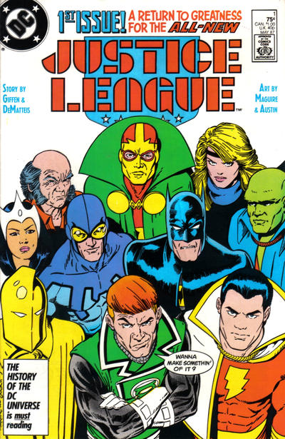 Justice League (1987) #1  (1St Maxwell Lord)