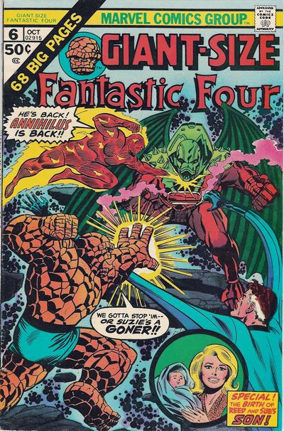 Giant-Size Fantastic Four #6-Near Mint (9.2 - 9.8)