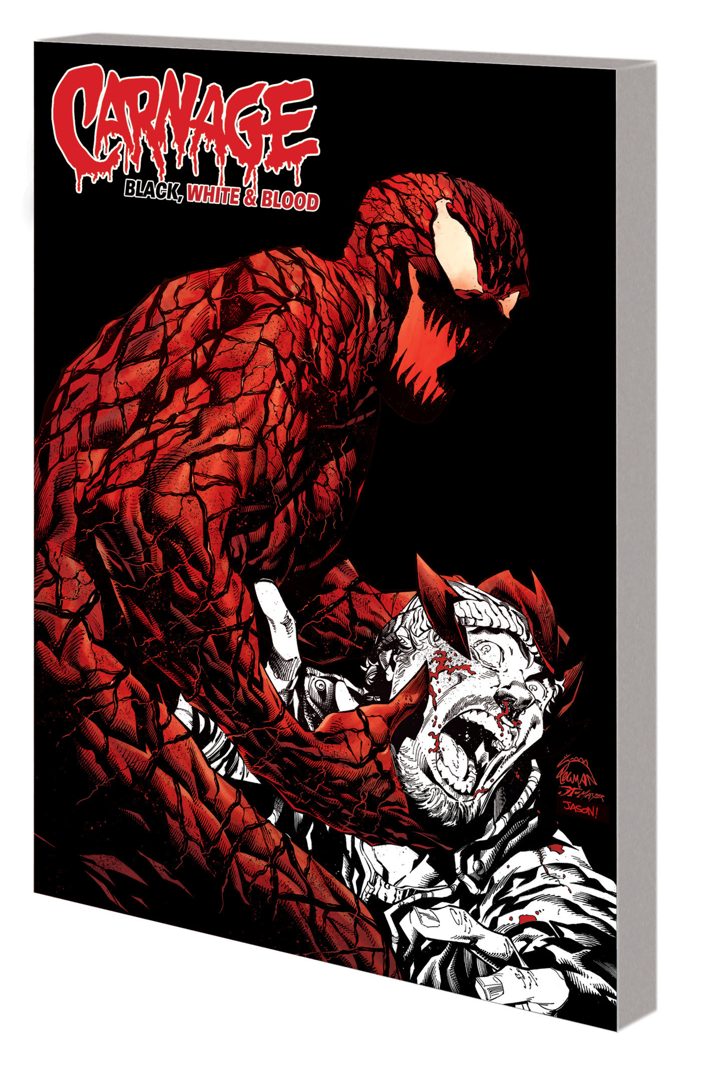 Carnage Black White And Blood Graphic Novel