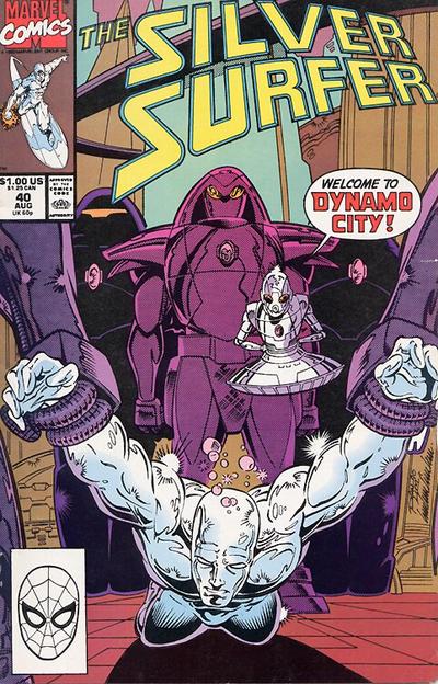 Silver Surfer #40 [Direct]-Fine (5.5 – 7)