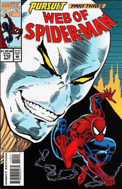 Web of Spider-Man #112 [Direct Edition](1985)-Very Fine (7.5 – 9)