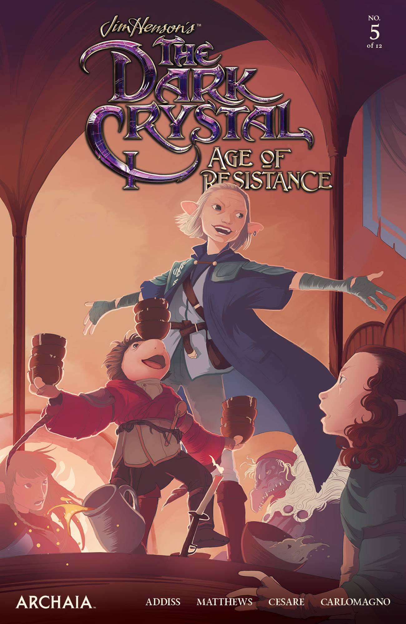 Jim Henson Dark Crystal Age Resistance #5 Cover A Finden