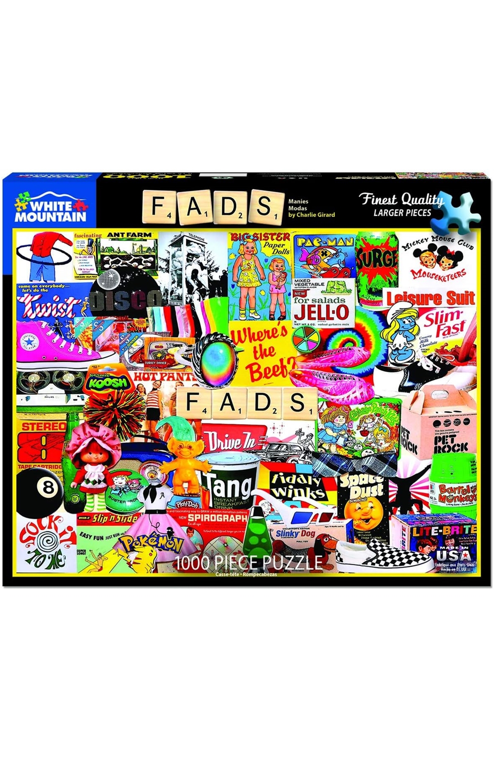 Fads (1459Pz) - 1000 Piece Jigsaw Puzzle