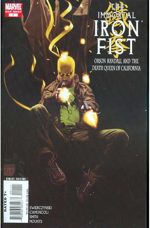 Immortal Iron Fist Orson Randall and the Death Queen of California #1 (2008)