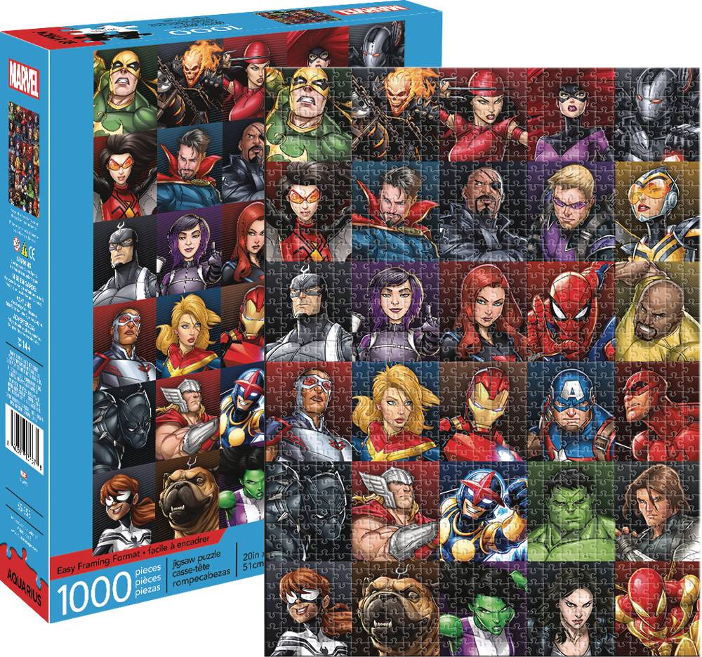 Marvel Heroes 1000 Piece Puzzle