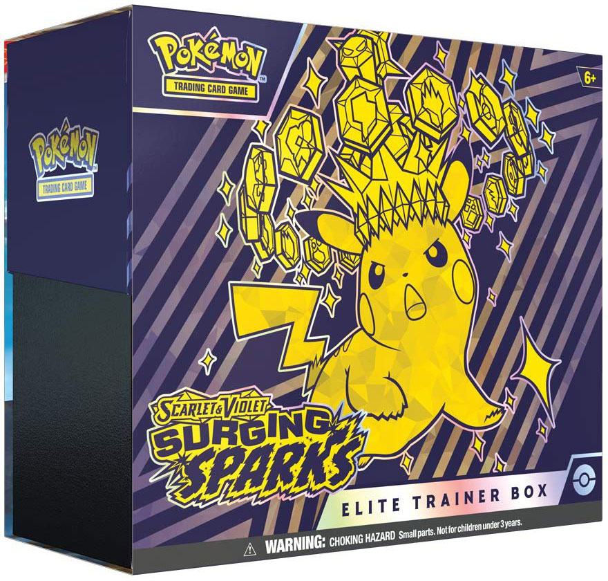 Pokemon Tcg Scarlet And Violet 8 Surging Sparks Elite Trainer Box