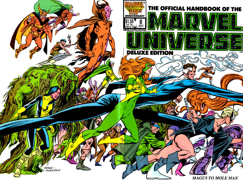 The Official Handbook of The Marvel Universe Deluxe Edition #8 [Direct]-Very Good (3.5 – 5)