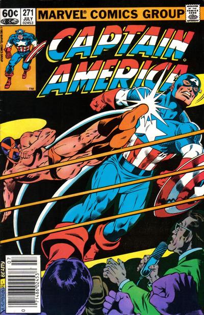 Captain America #271 [Newsstand]-Very Good (3.5 – 5)