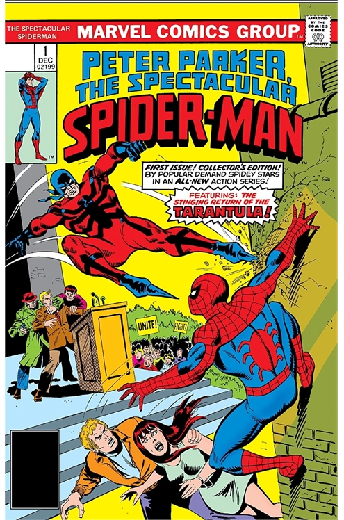 Peter Parker, The Spectacular Spider-Man Volume 1 #1 Newsstand Edition