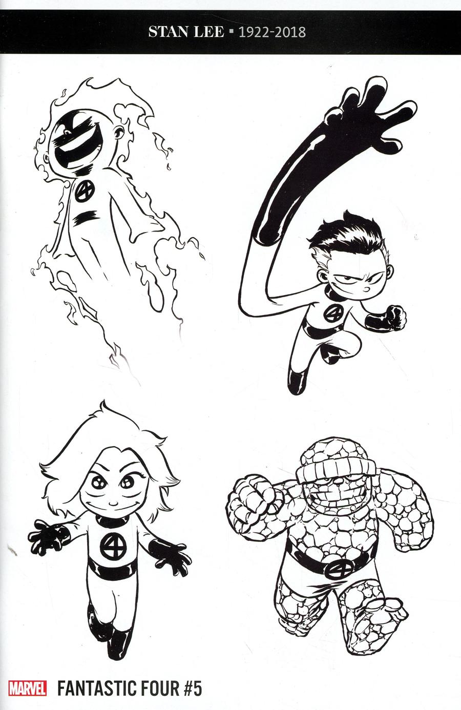 Fantastic Four #5 Party Sketch Variant (2018)