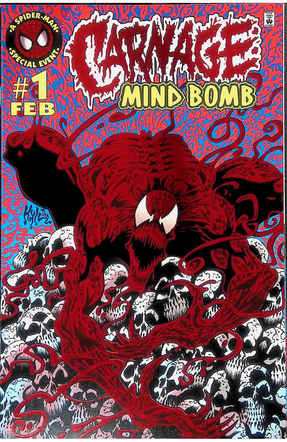 Carnage: Mind Bomb #1 - 1996