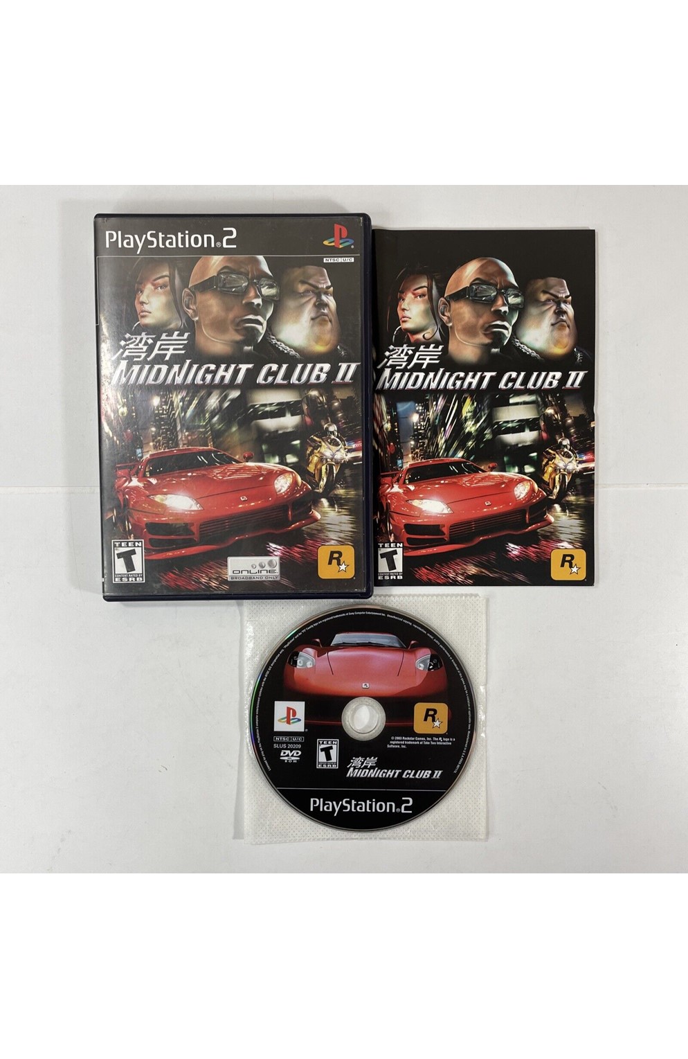 Playstation 2 Ps2 Midnight Club 2