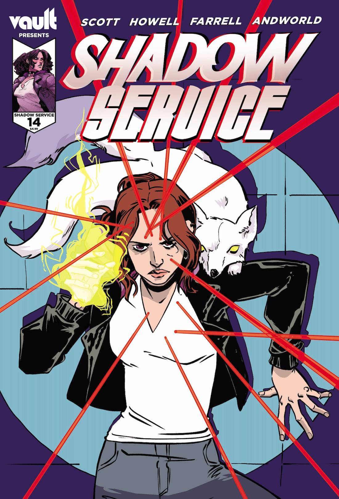 Shadow Service #14 Cover B Rye Hickman Variant