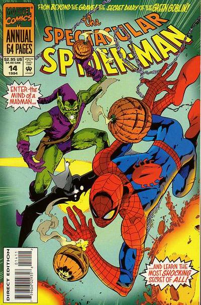 The Spectacular Spider-Man Annual #14 [Direct Edition]-Very Fine