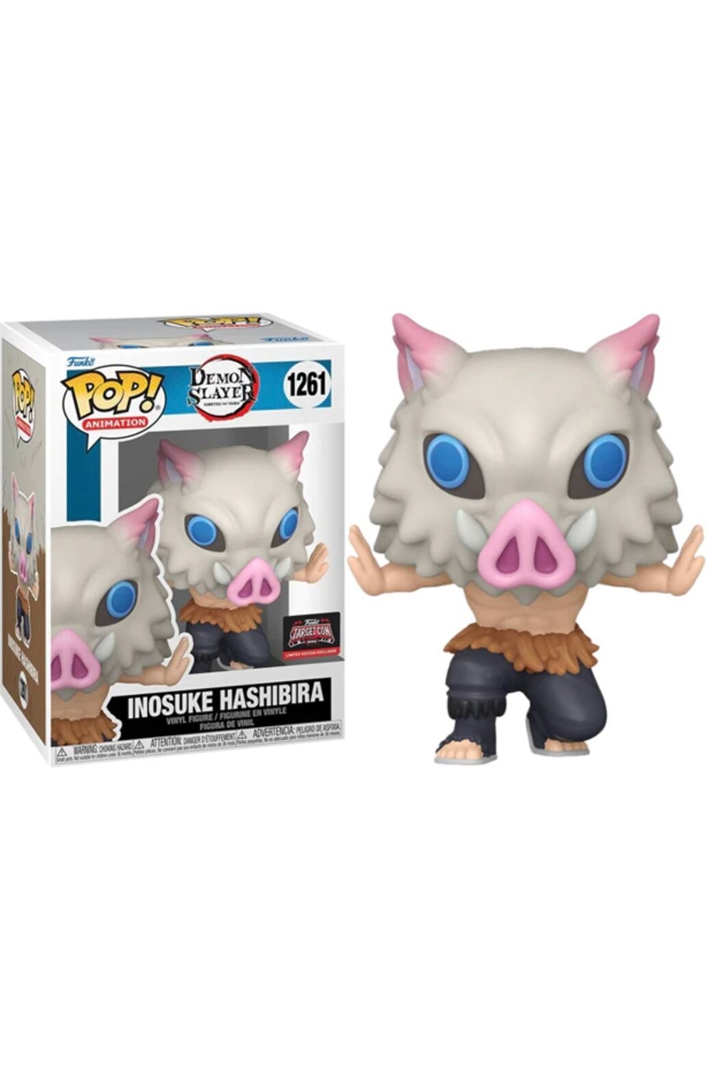 Funko Pop 1261 Inosuke Hashibira Target Con