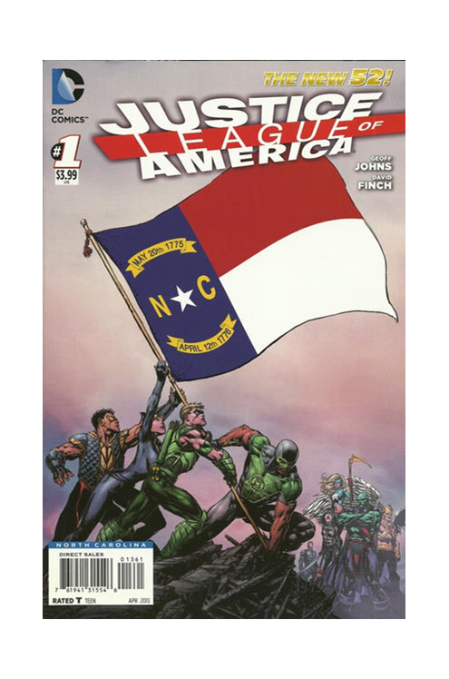 Justice League of America #1 North Carolina Variant Edition