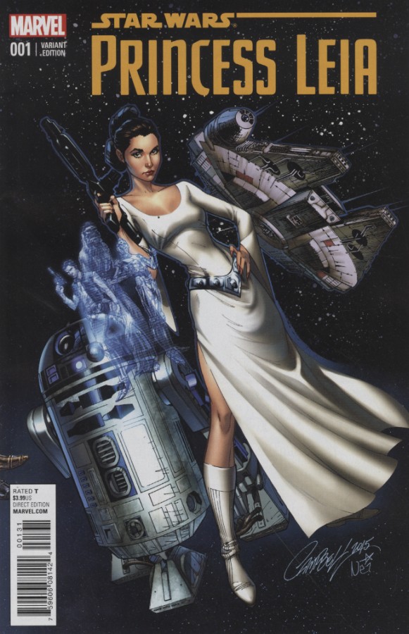 Princess Leia #1 Campbell Connecting C Variant