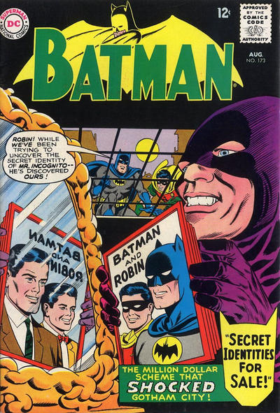 Batman #173 (1940)-Very Good (3.5 – 5)