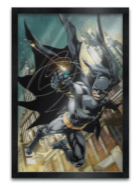 DC Comics Batman 8” X 10” Framed Lenticular Wall Art