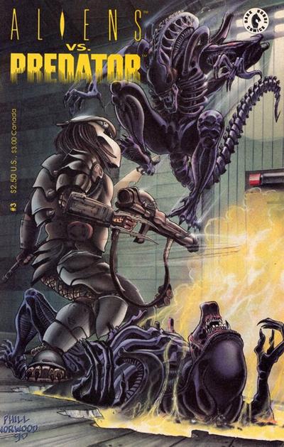 Aliens Vs. Predator #3 (1990)-Very Fine (7.5 – 9)