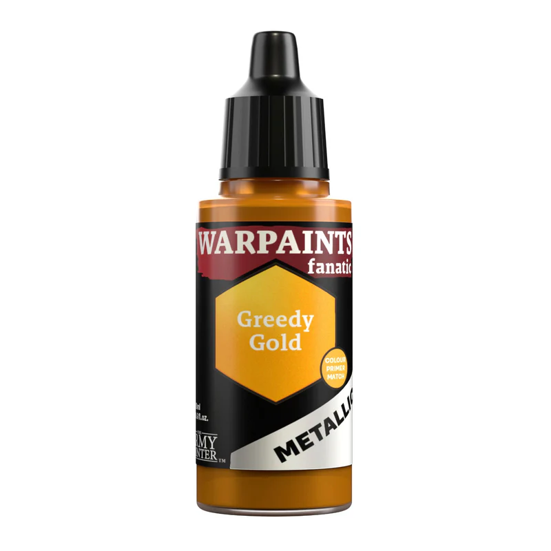 Army Painter Warpaints Fanatic: Metallics Greedy Gold 18 Ml