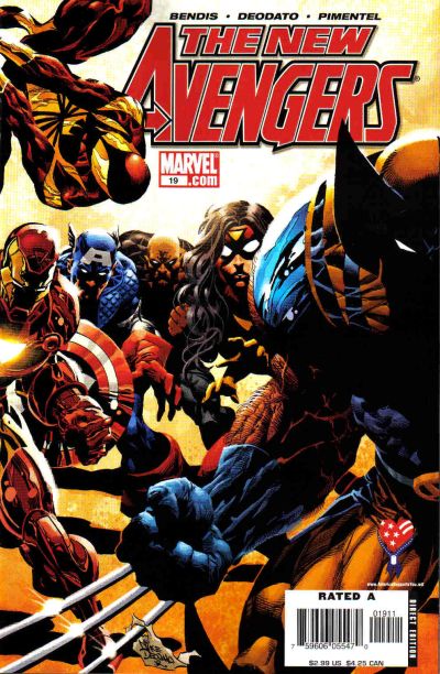 New Avengers #19 [Direct Edition]-Near Mint (9.2 - 9.8)