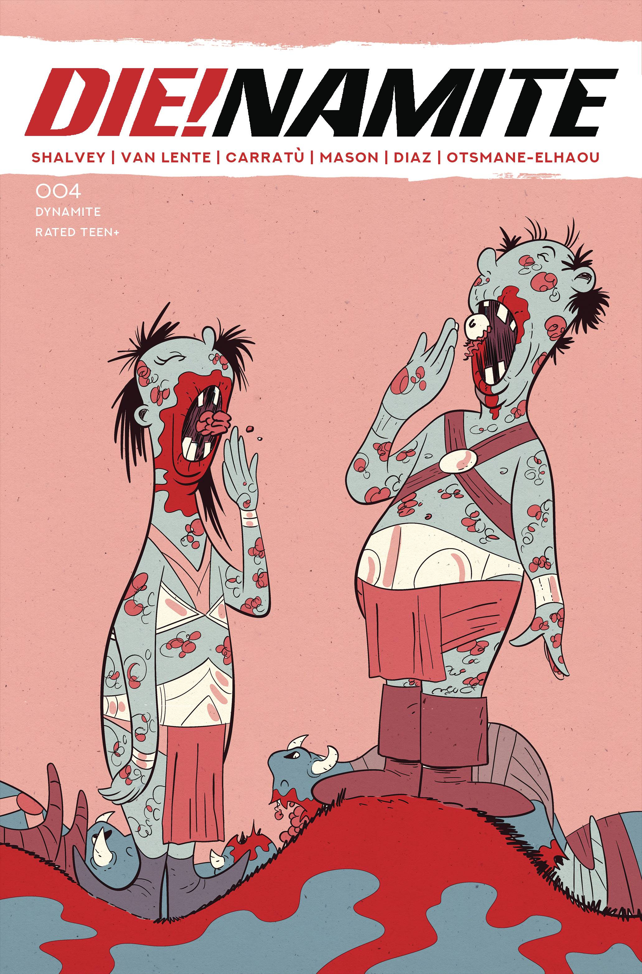 Die!namite #4 Cover I Dr Seuss Homage Last Call Bonus