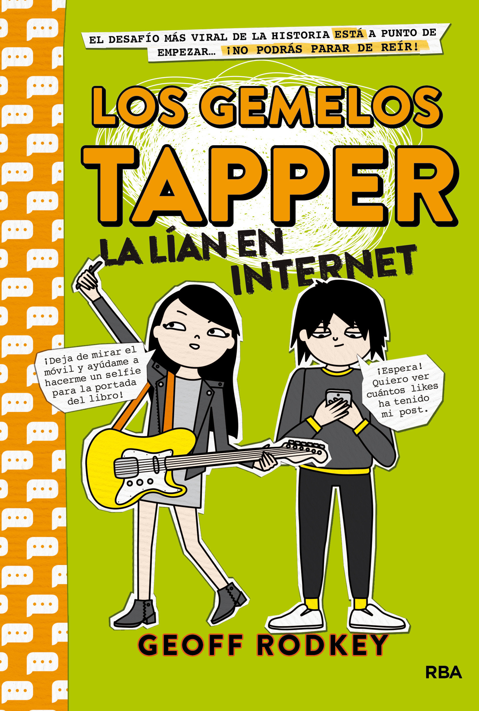 Los Gemelos Tapper La Lían En Internet / The Tapper Twins Go Viral (Hardcover Book)