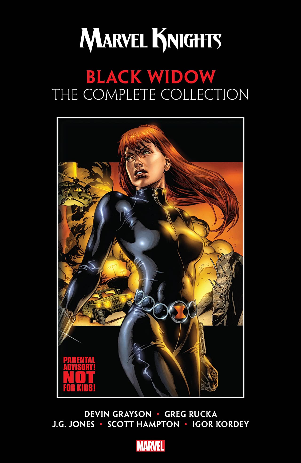 Marvel Knights Black Widow by Grayson & Rucka Graphic Novel (Mature)