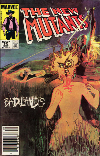 The New Mutants #20 [Newsstand](1983)-Very Fine (7.5 – 9)