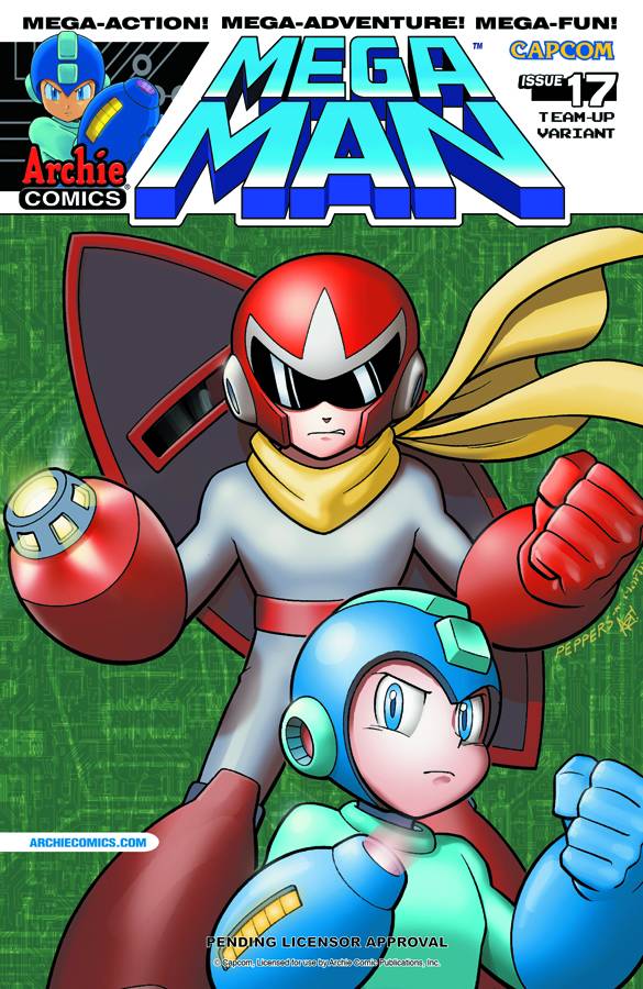 Mega Man #17 Variant Cover