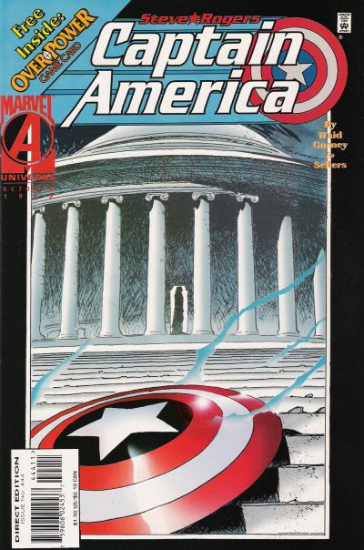 Captain America #444 [Direct Edition]-Very Good (3.5 – 5)