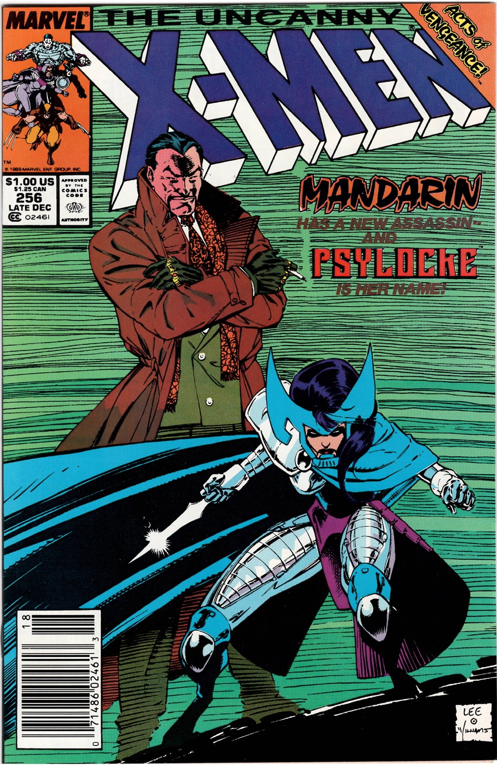 Uncanny X-Men #256 Newsstand Edition