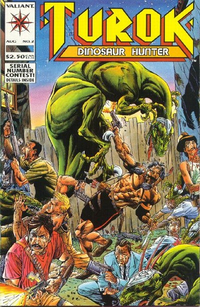 Turok, Dinosaur Hunter #2-Very Fine (7.5 – 9)