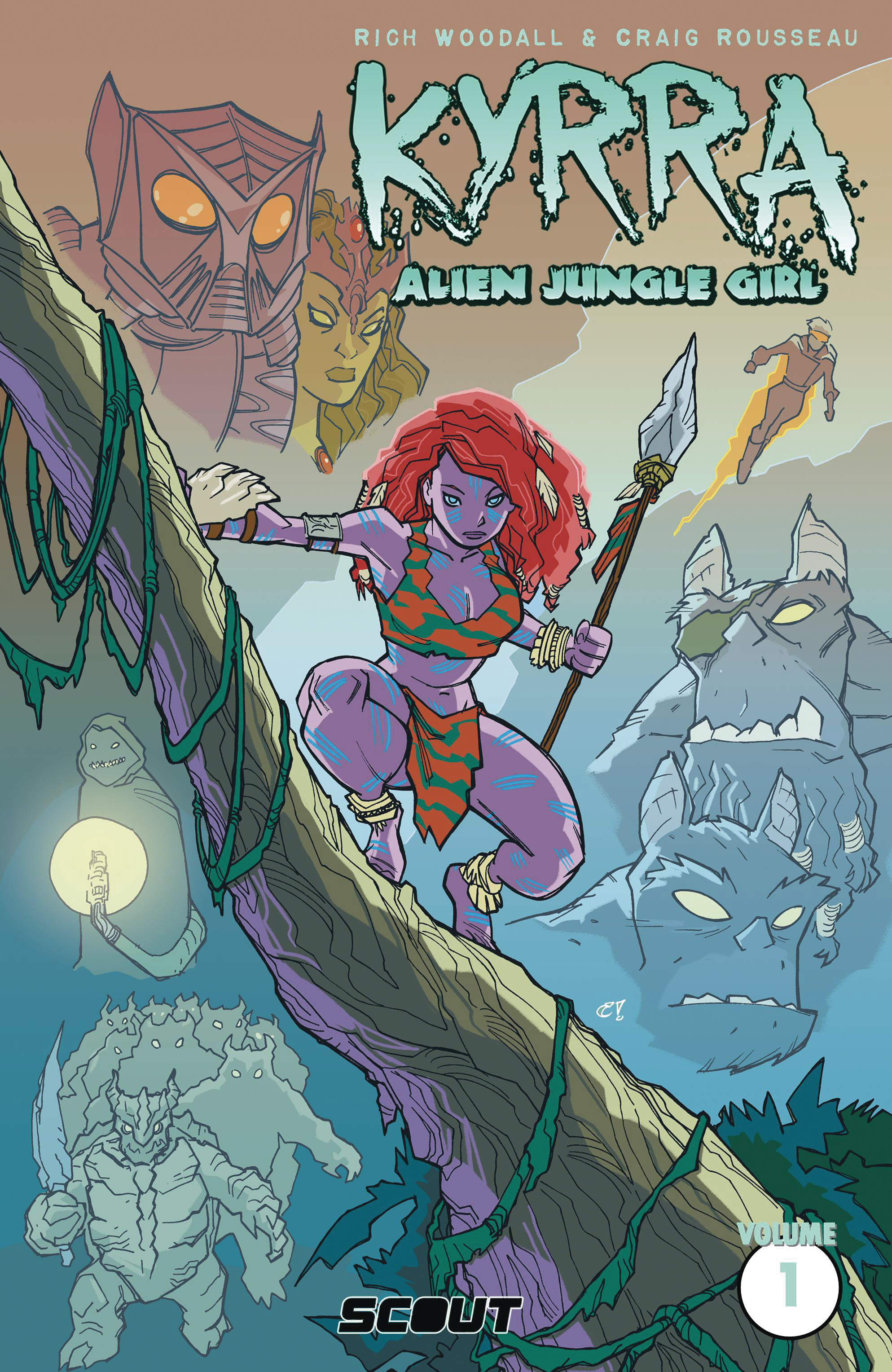 Kyrra Alien Jungle Girl Graphic Novel