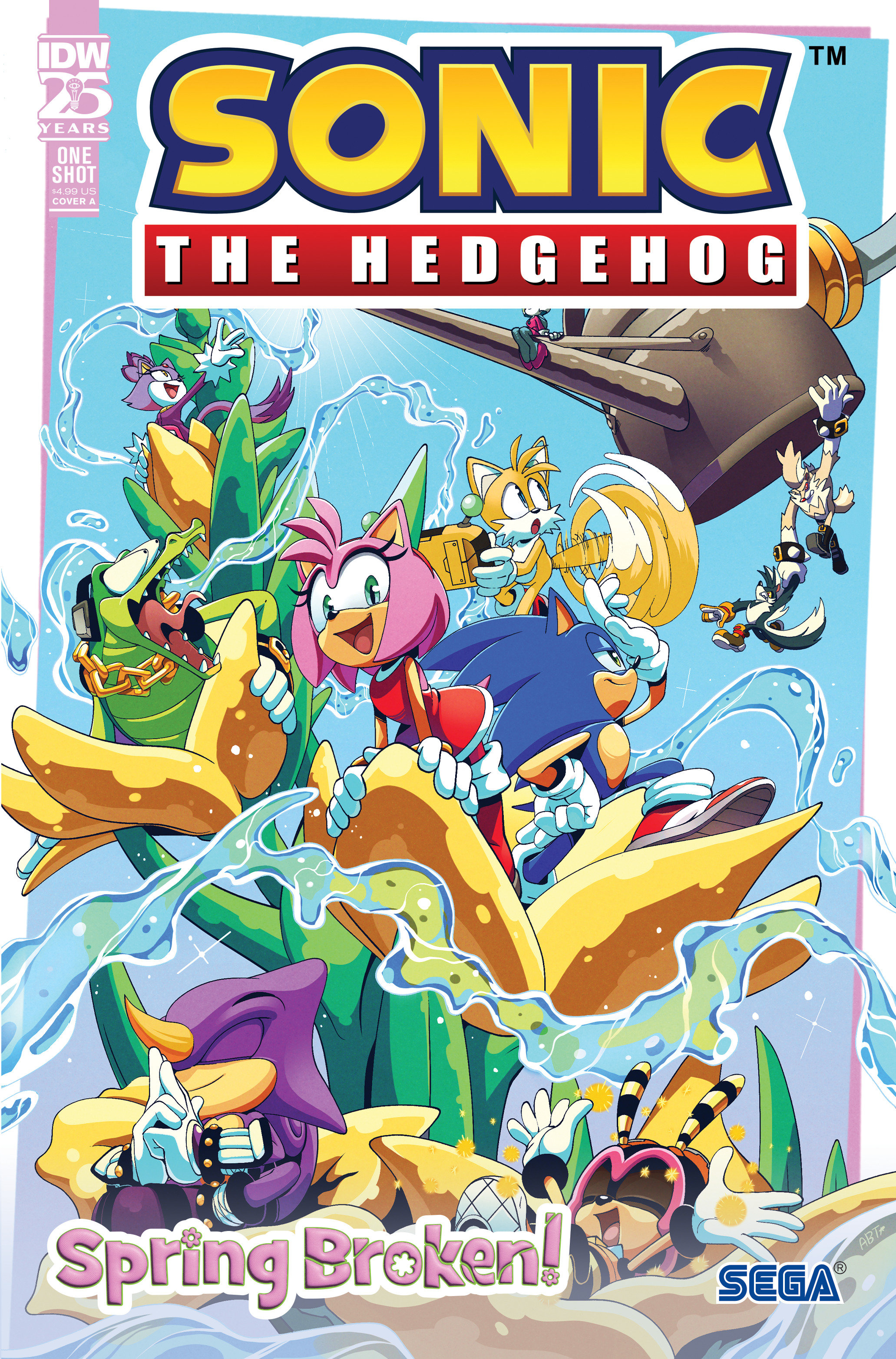 Sonic the Hedgehog: Spring Broken #1 Cover A Thomas