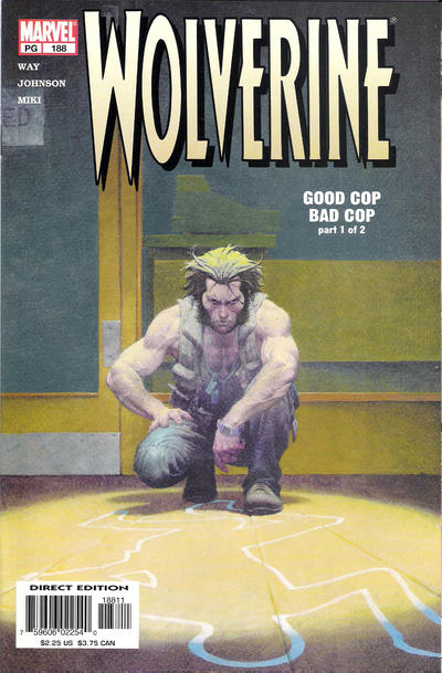 Wolverine #188 [Direct Edition] - Fine +