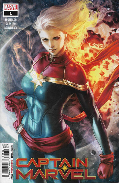 Captain Marvel #1 [Artgerm Walmart Exclusive] - Vf-