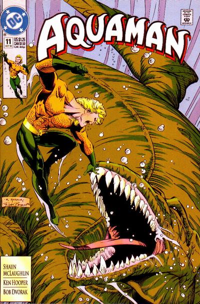 Aquaman #11 [Direct](1991)-Very Fine (7.5 – 9)