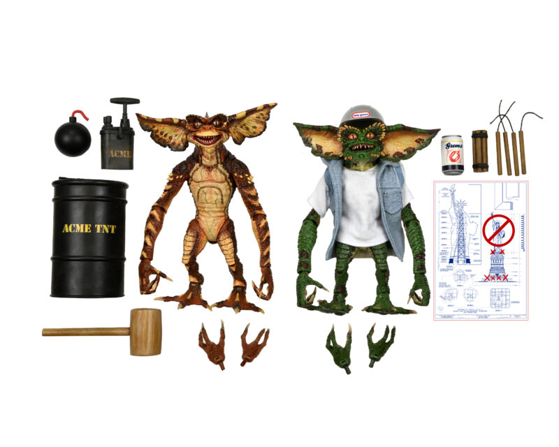 Gremlins 2: The New Batch - Demolition Gremlin 2 Pack 7-Inch Action Figures