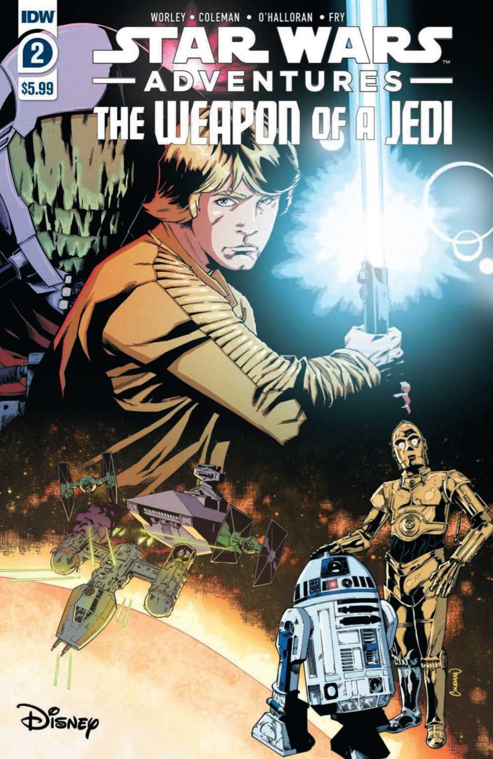 Star Wars Adventures Weapon of A Jedi #2 (Of 2)