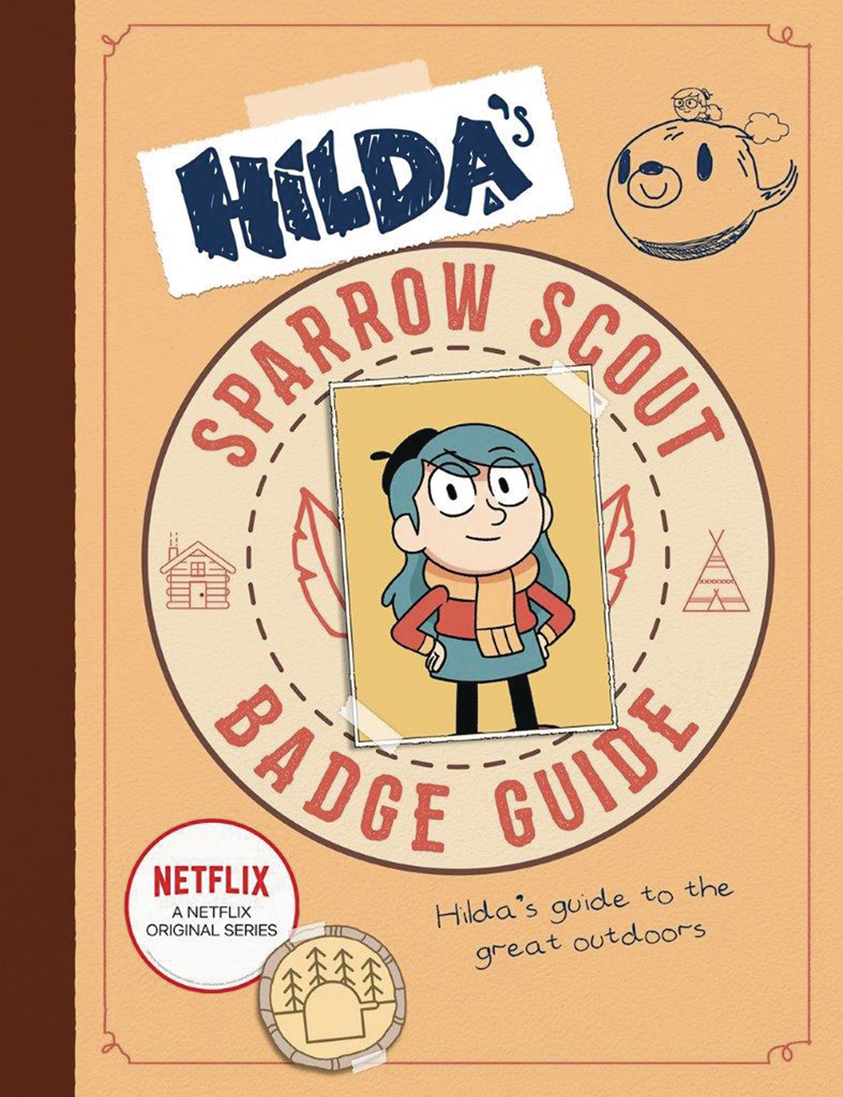 Hildas Sparrow Soft Coverout Badge Guide Soft Cover