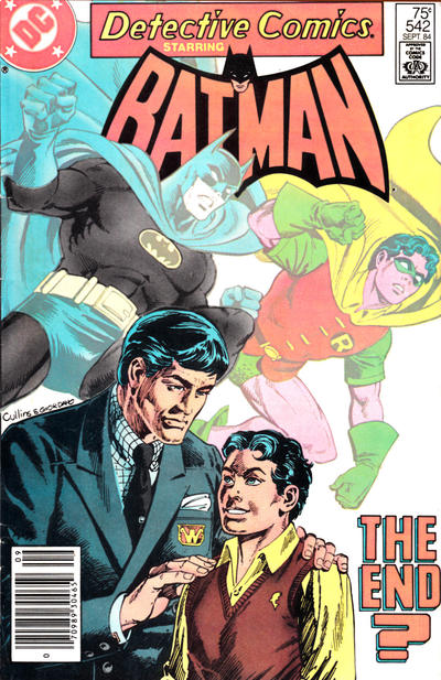 Detective Comics #542 [Newsstand]-Good (1.8 – 3)