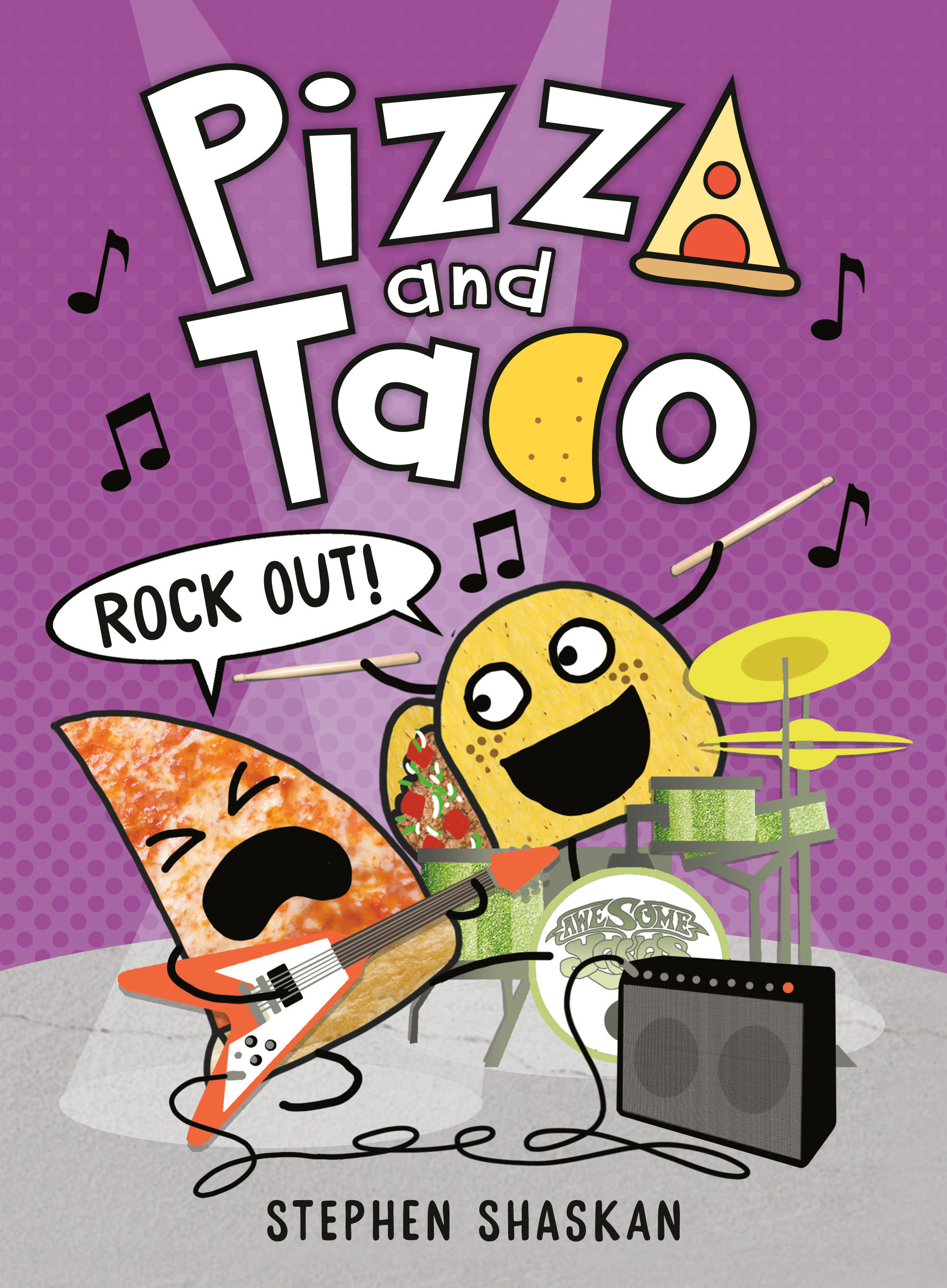 Pizza and Taco Graphic Novel Volume 5 Rock Out