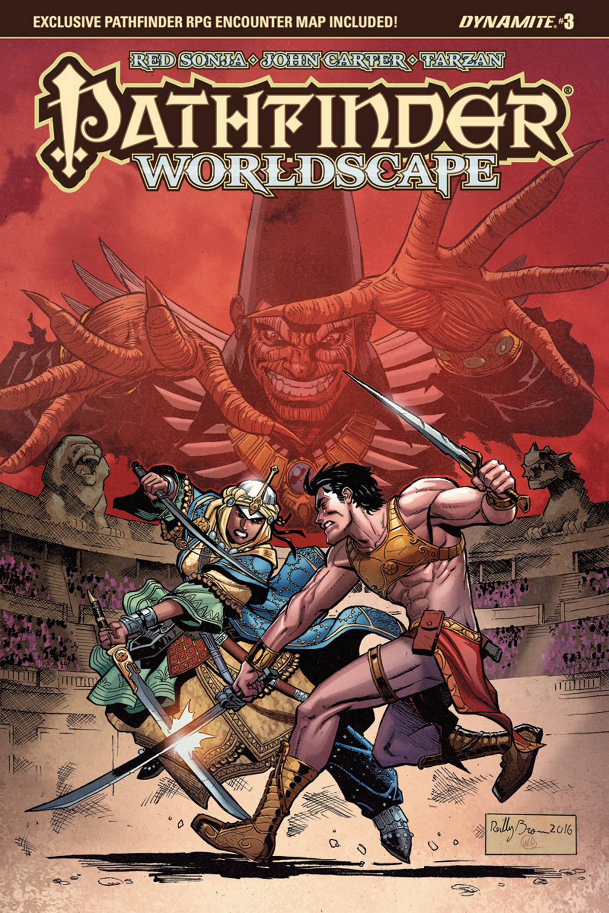 Pathfinder Worldscape #3 Cover A Brown