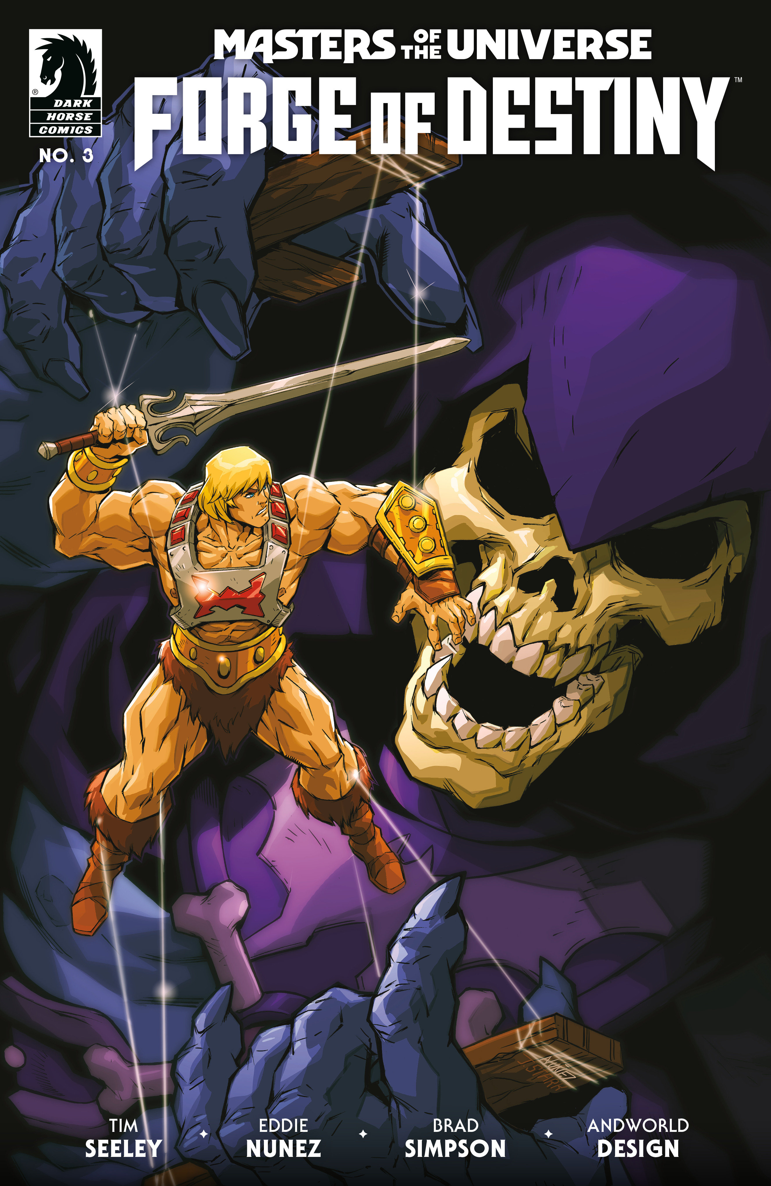 Masters of the Universe: Forge of Destiny #3 Cover A (Eddie Nunez)