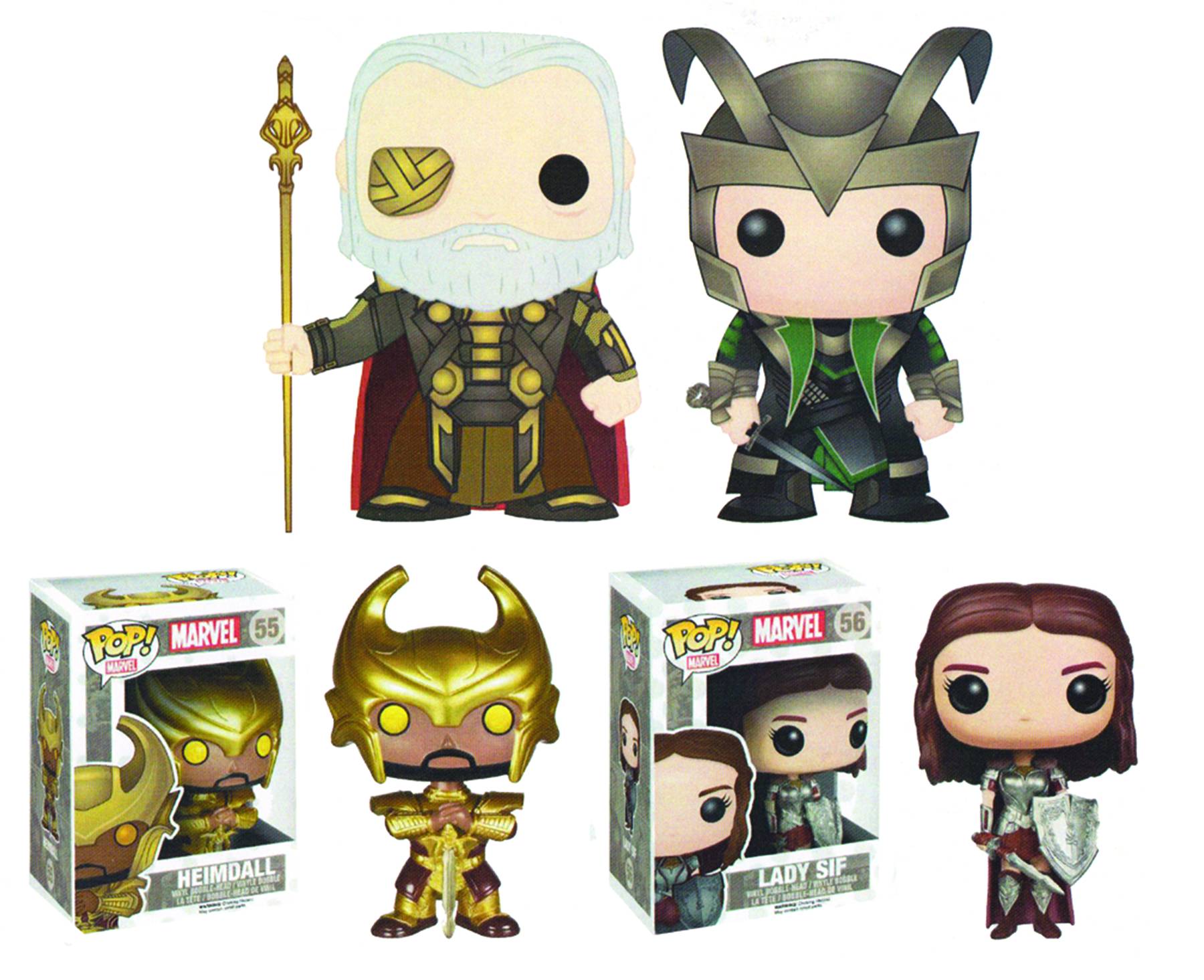 Pop Thor Lady Sif Vinyl Figure