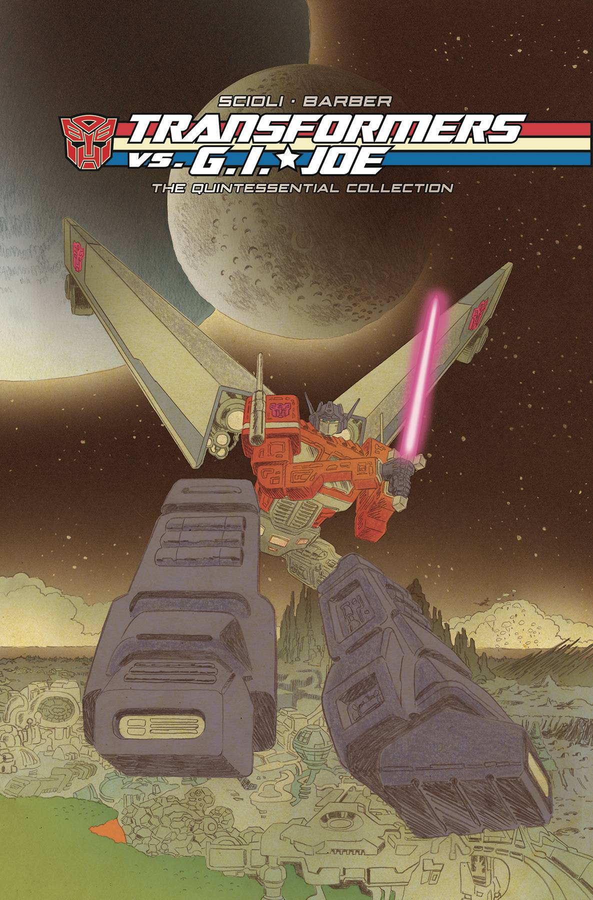 Transformers Vs GI Joe Quintessential Collected Hardcover