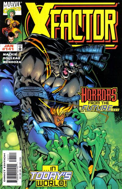 X-Factor #141 [Direct Edition]-Very Fine (7.5 – 9)