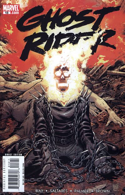 Ghost Rider #18 [Direct Edition]-Near Mint (9.2 - 9.8)